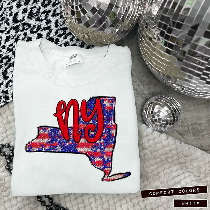 RWB States DTF Print