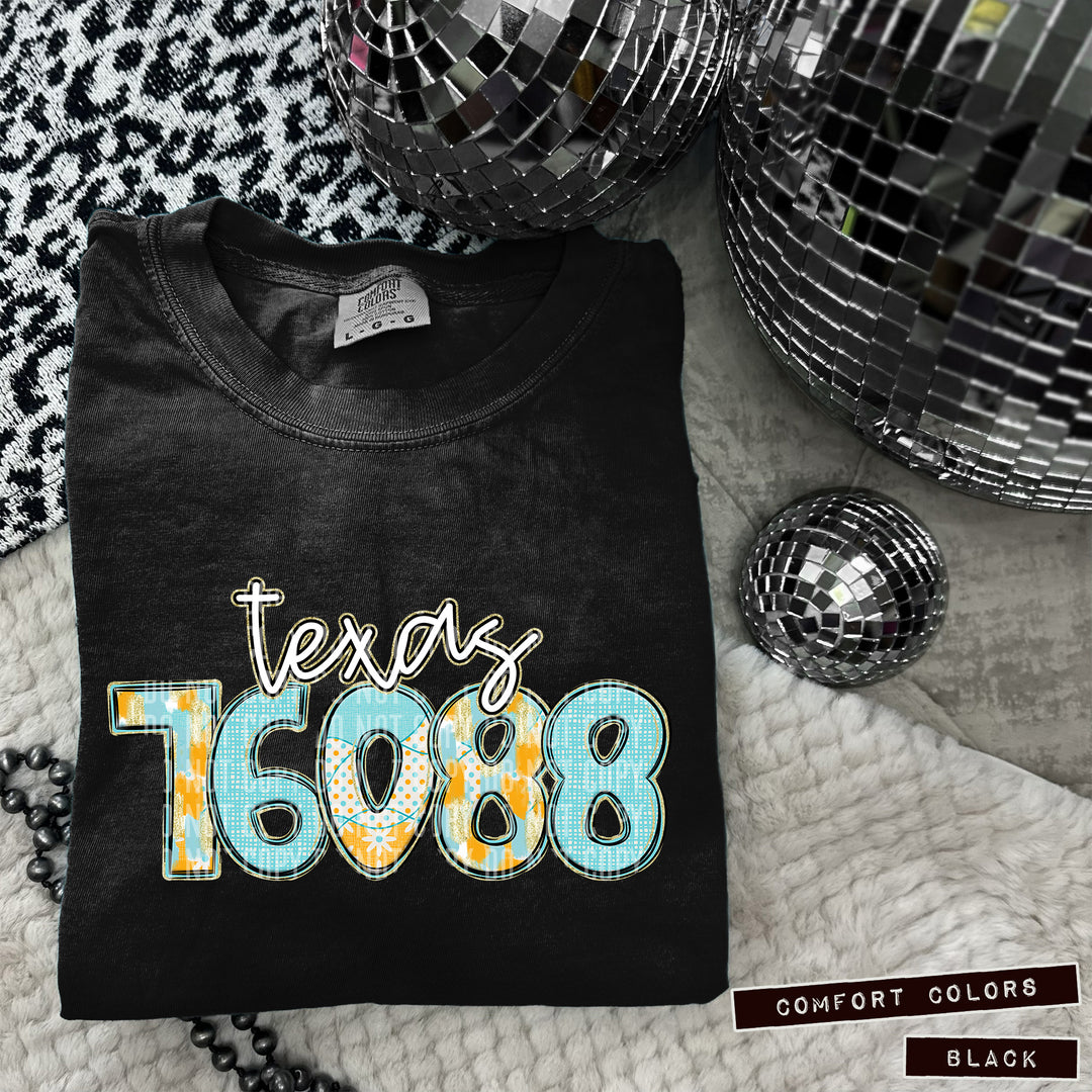 Dotted Daisy Zip Codes No Bows DTF Print