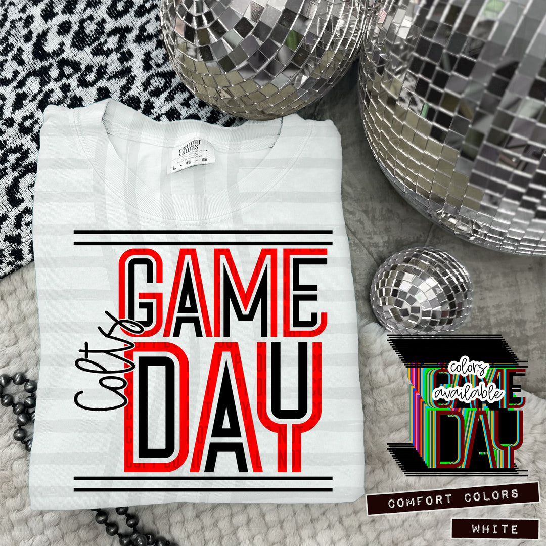 Two Toned Game Day DTF Print