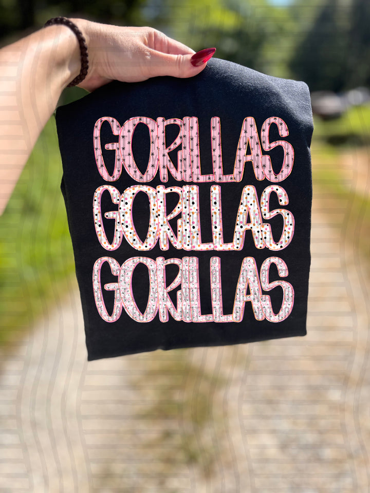 Girly Spooky Triple Stacked DTF Print