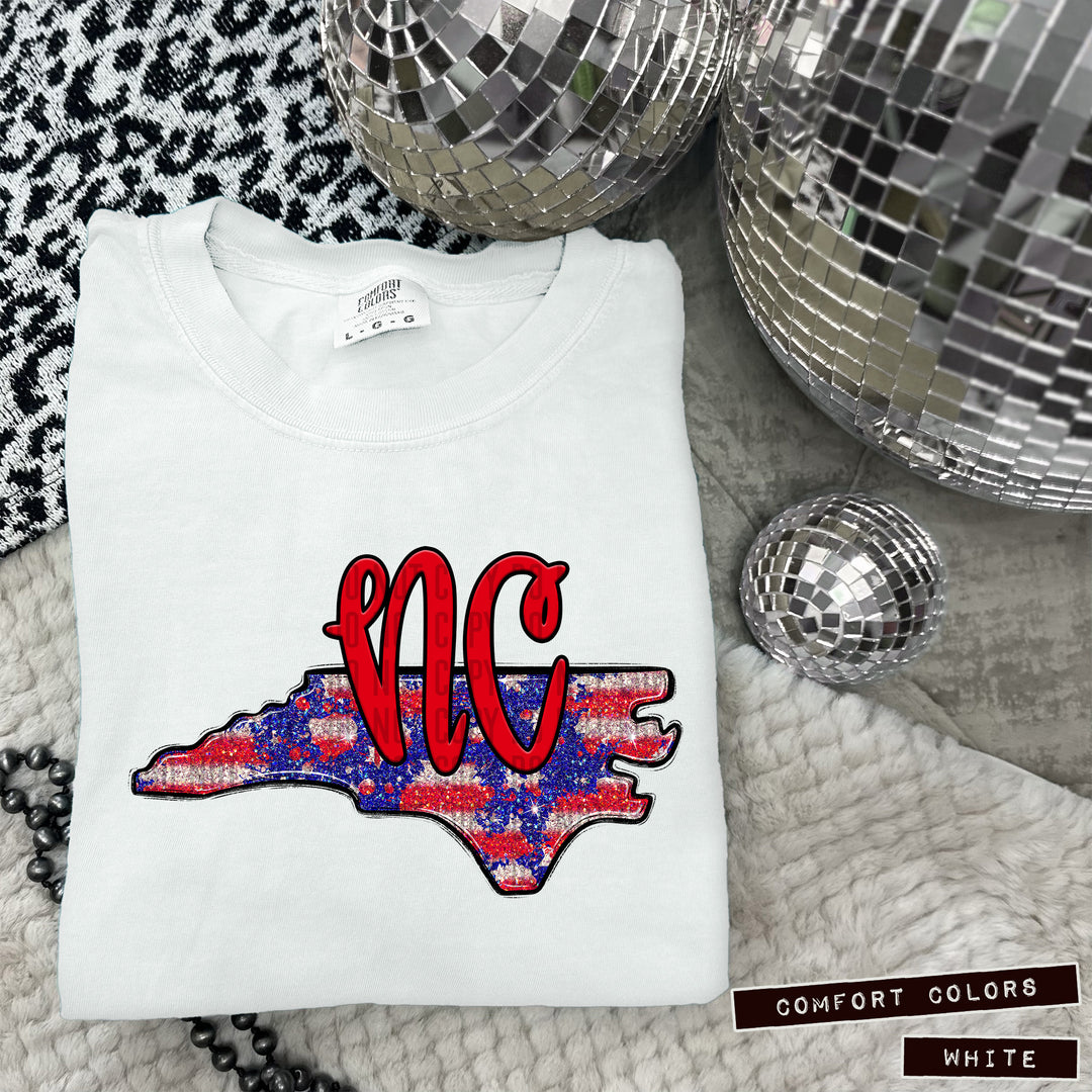 RWB States DTF Print