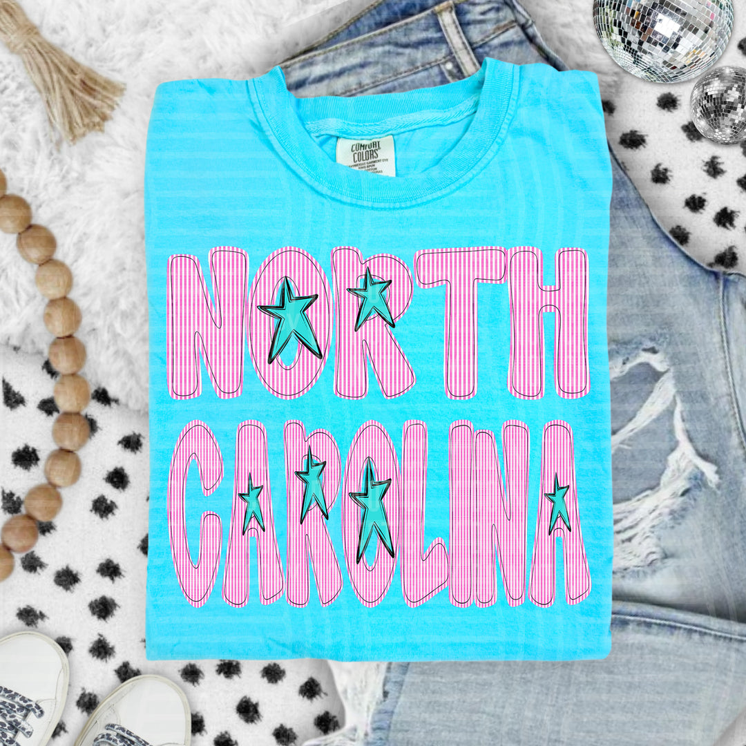 Seersucker States DTF Print