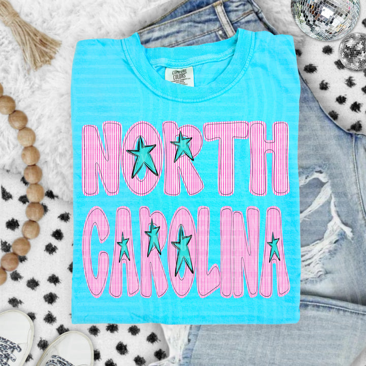 Seersucker States DTF Print