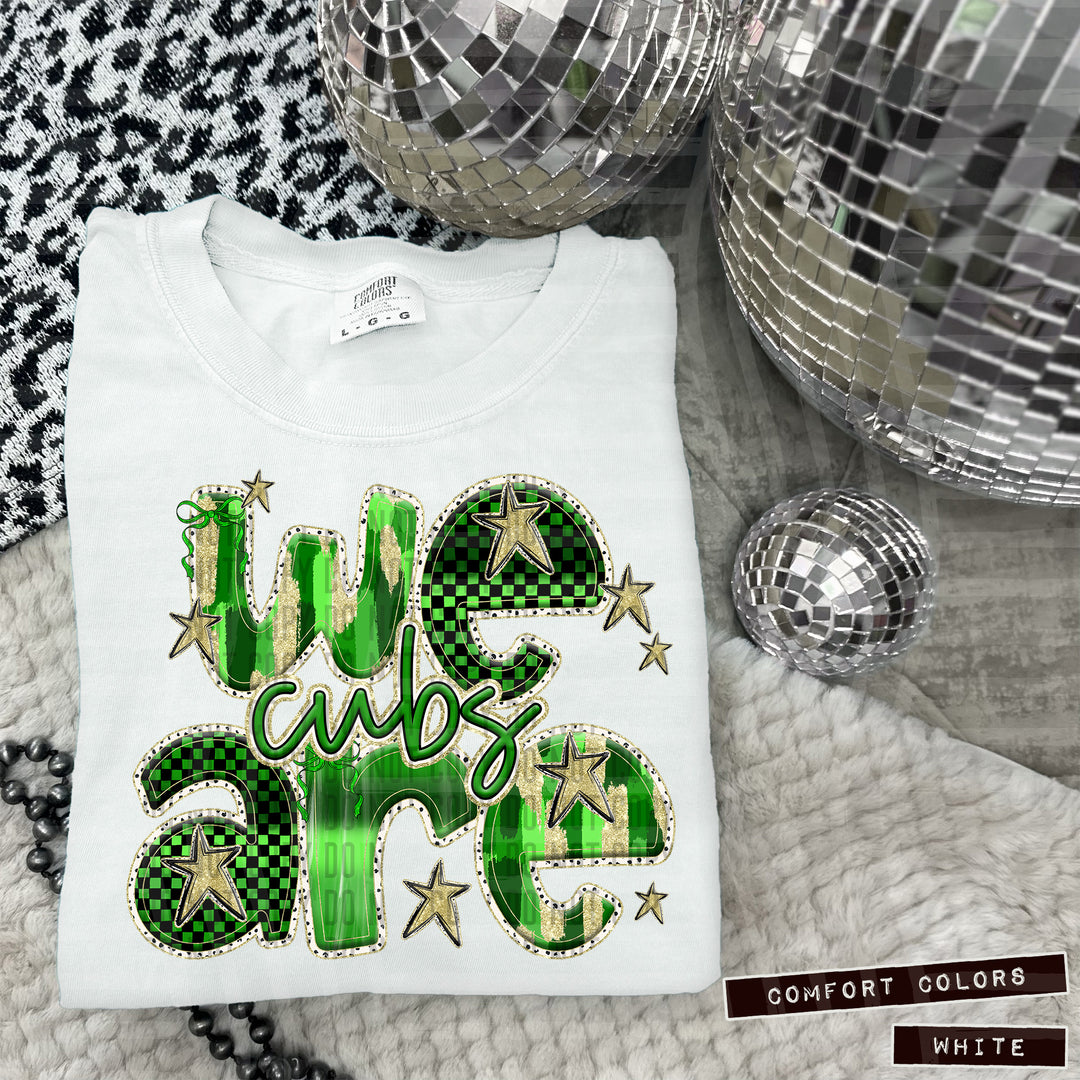 Green We Are DTF Print