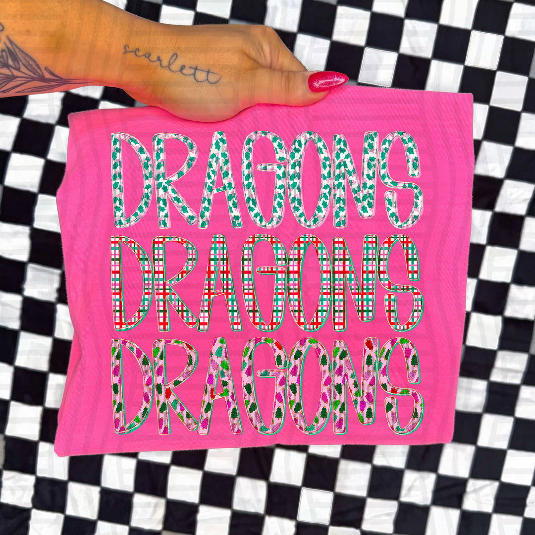 Twinkle Tinsel Stacked DTF Print