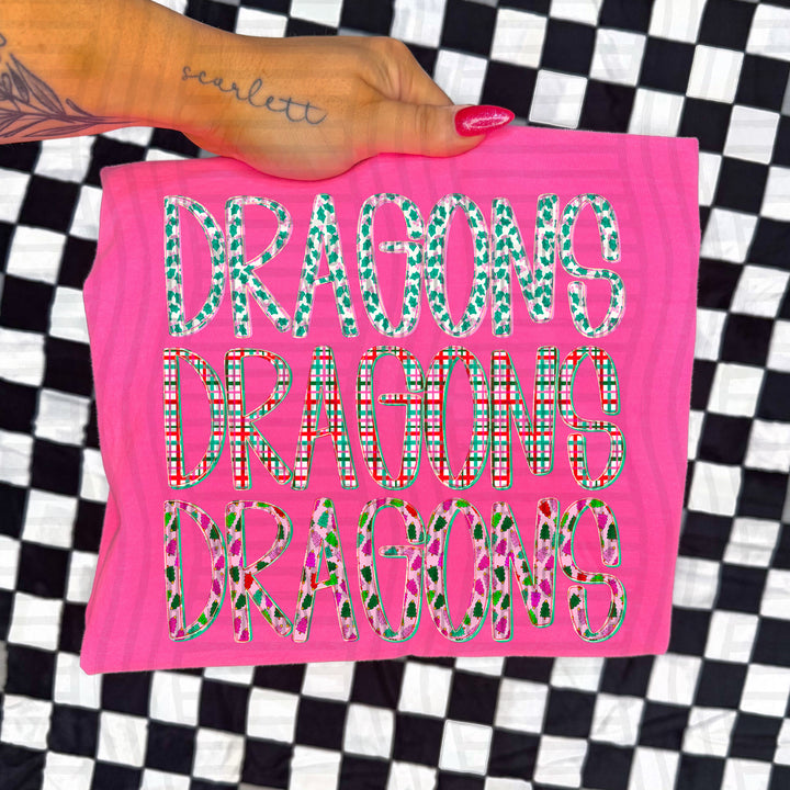 Twinkle Tinsel Stacked DTF Print