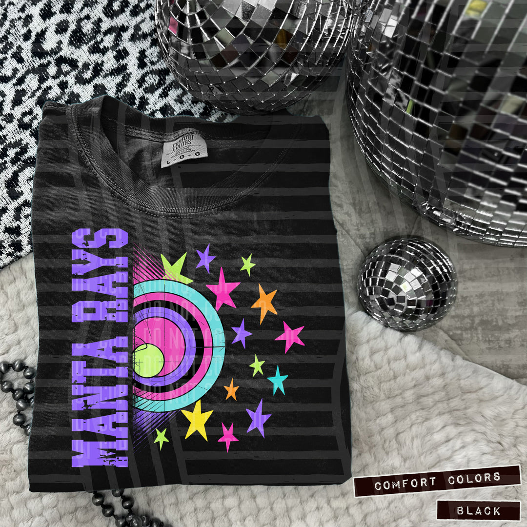 Rainbow Retro DTF Print