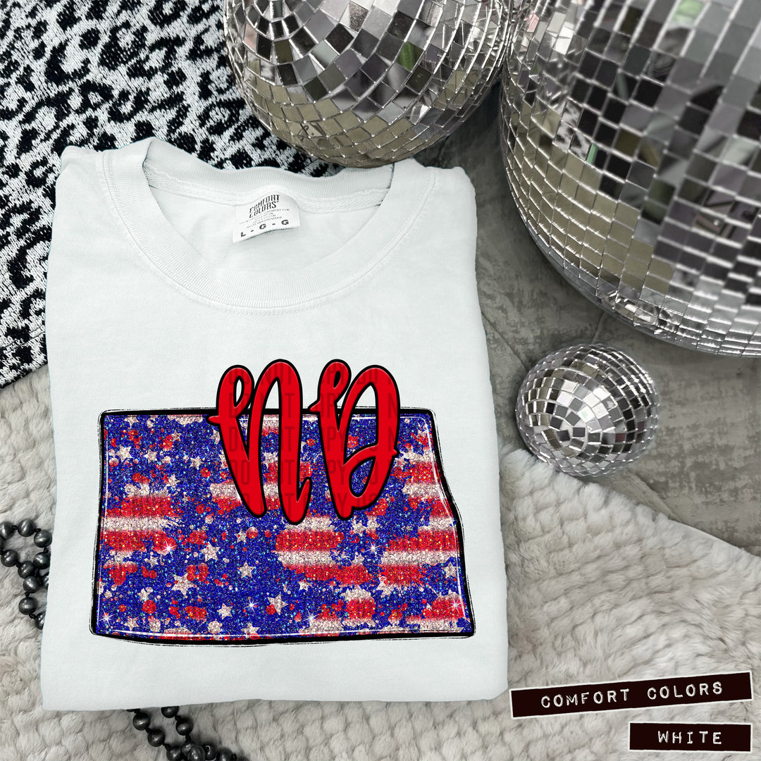 RWB States DTF Print