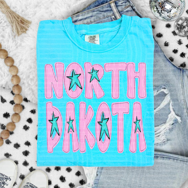 Seersucker States DTF Print