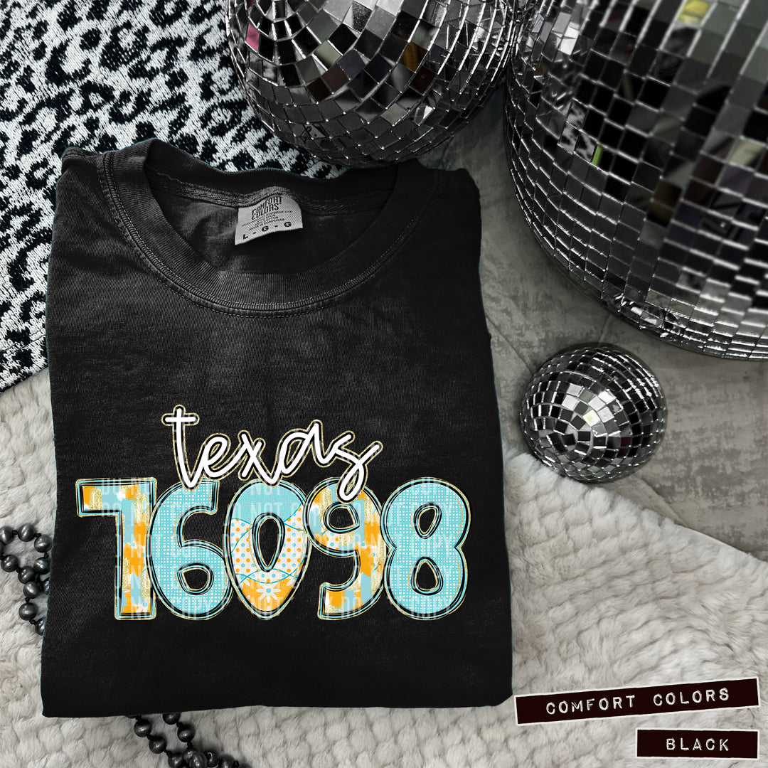 Dotted Daisy Zip Codes No Bows DTF Print