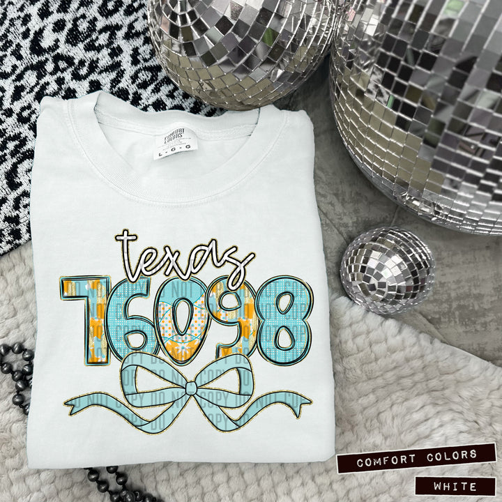 Dotted Daisy Zip Codes DTF Print