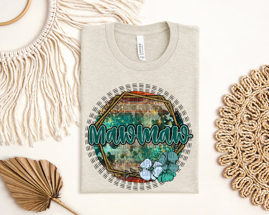 Boho Names DTF Print