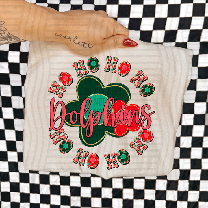 Retro Hohoho DTF Print