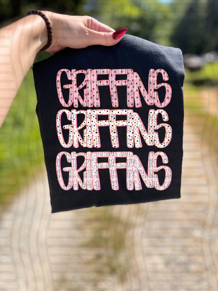 Girly Spooky Triple Stacked DTF Print