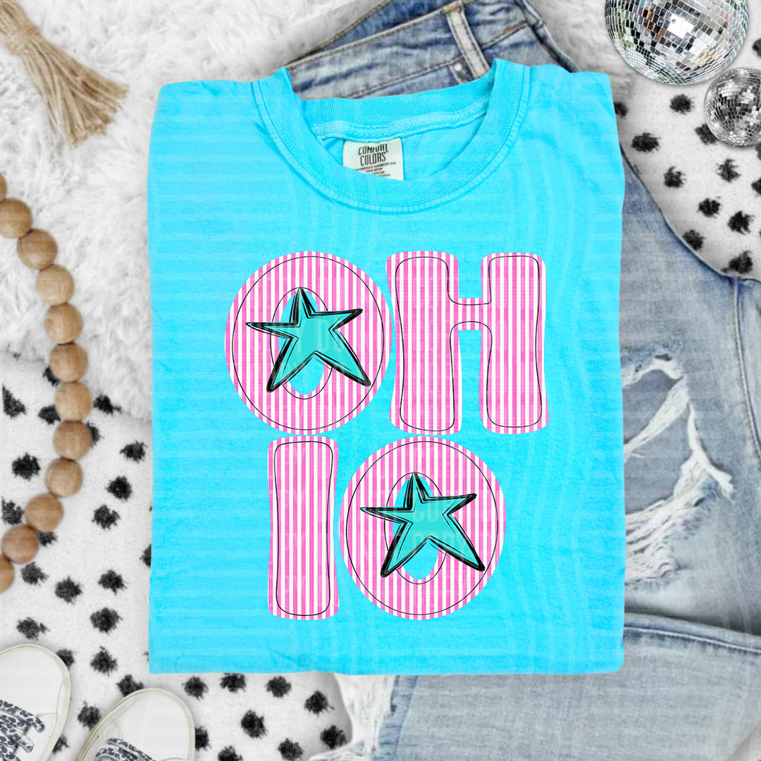 Seersucker States DTF Print