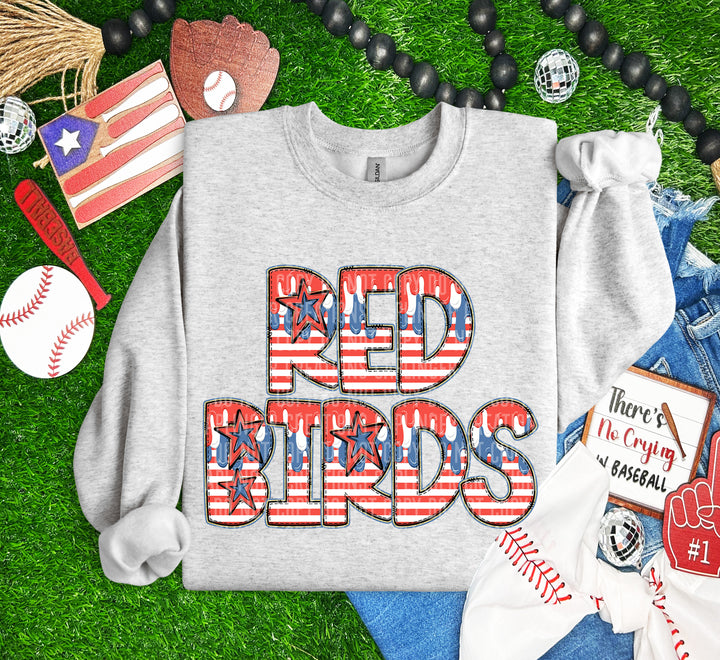 RWB Drip Mascots DTF Print