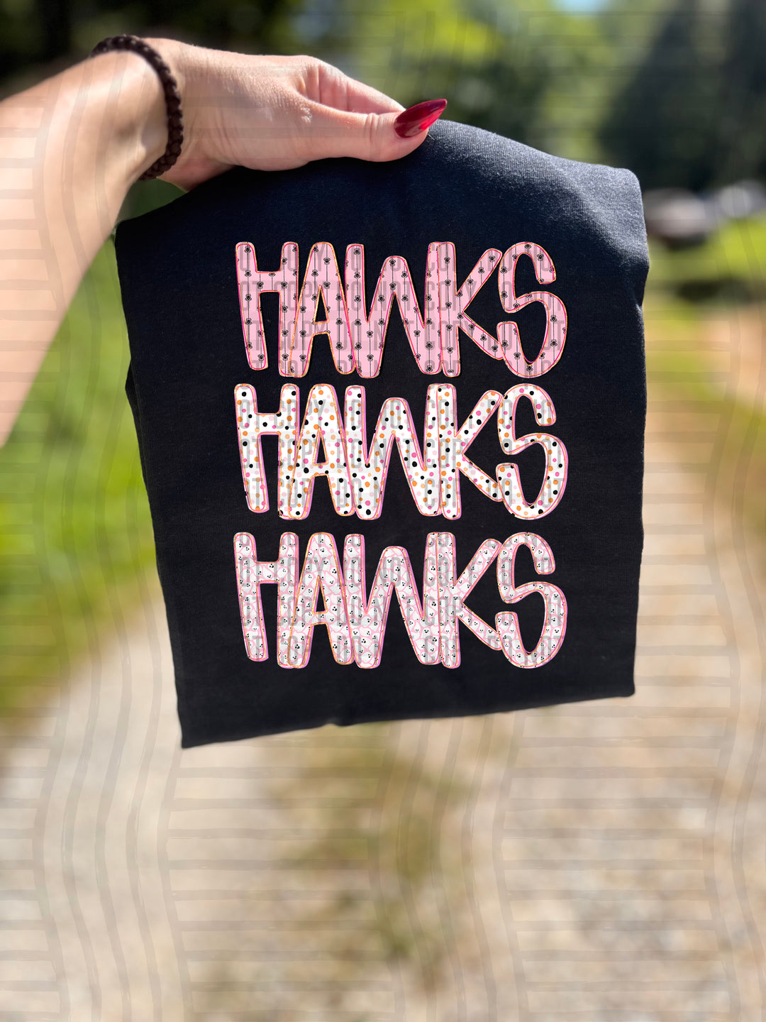 Girly Spooky Triple Stacked DTF Print