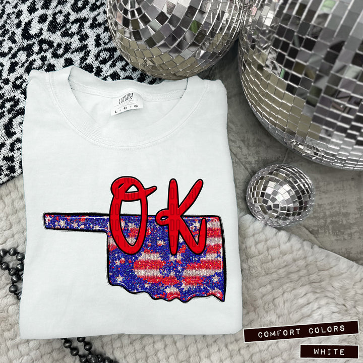 RWB States DTF Print