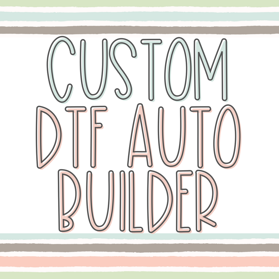 AUTO BUILDER: Auto Nesting Custom DTF and Gang Sheet Builder - DTF Print up to 22”x120”