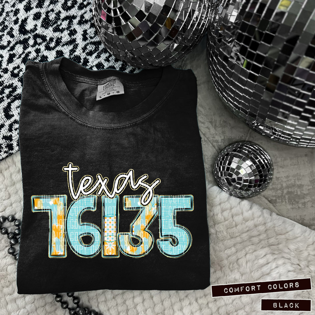 Dotted Daisy Zip Codes No Bows DTF Print