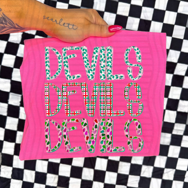 Twinkle Tinsel Stacked DTF Print