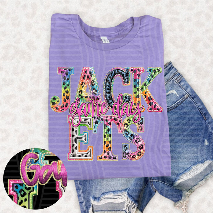 Rainbow Mitchymatchy DTF Print