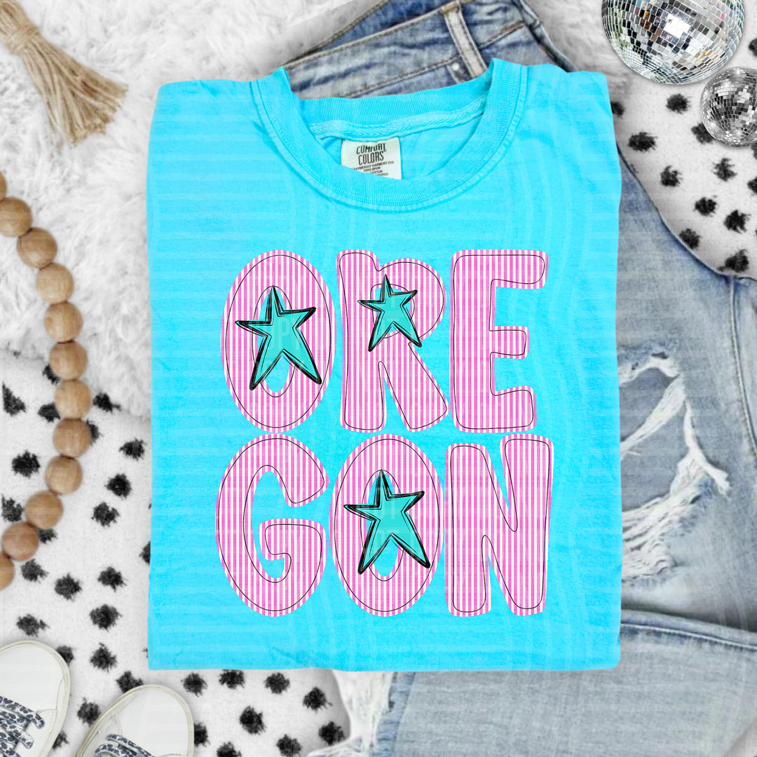 Seersucker States DTF Print