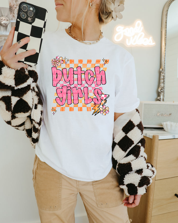 Checker Pop DTF Print