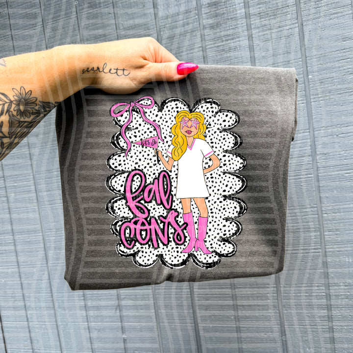 Preppy Gals Brunette DTF Print