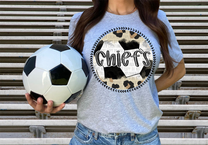 Soccer Background DTF Print