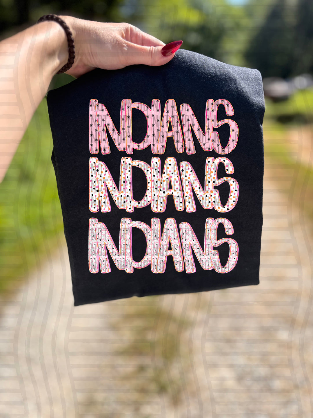 Girly Spooky Triple Stacked DTF Print