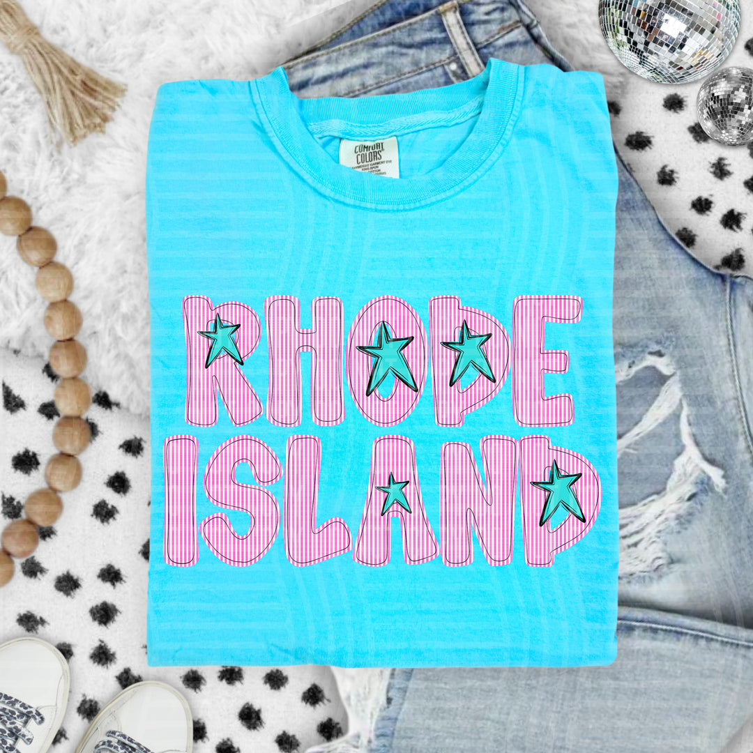 Seersucker States DTF Print