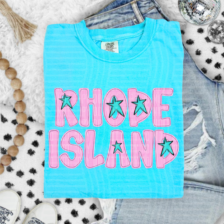 Seersucker States DTF Print