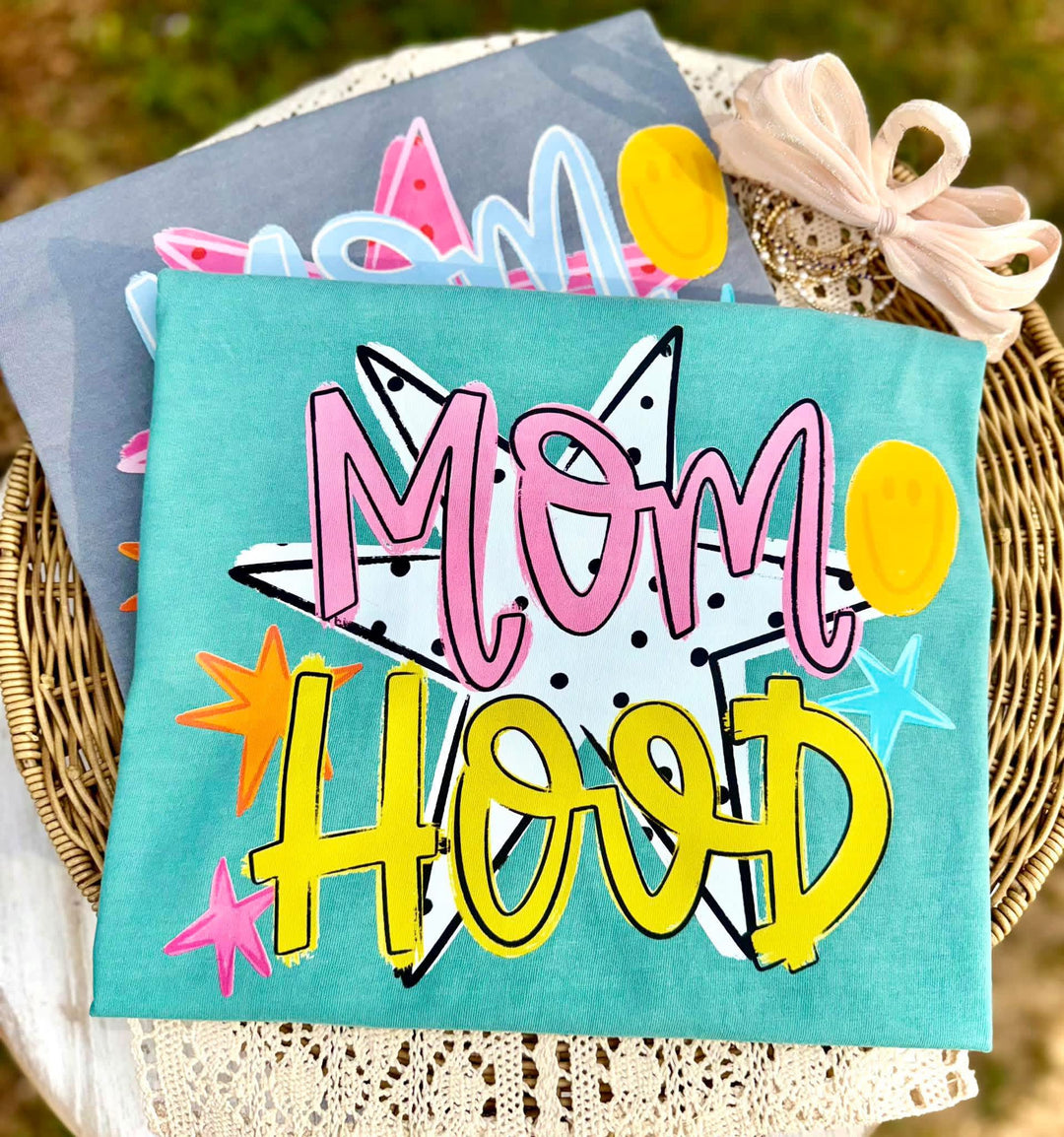 Mom Hood DTF Print