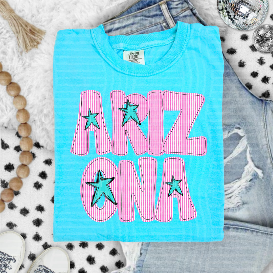 Seersucker States DTF Print