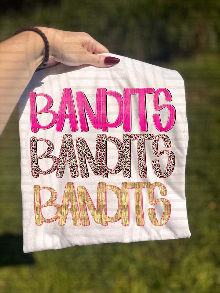 Pretty In Pink Triple Stacked DTF Print
