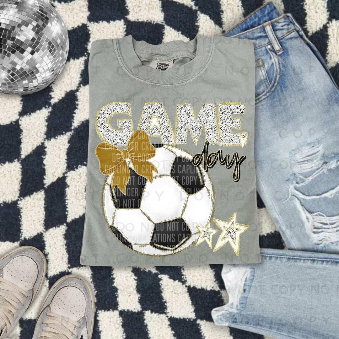 Game Day Soccer DTF Print