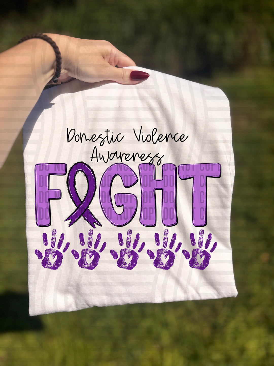 DV Awareness DTF Print