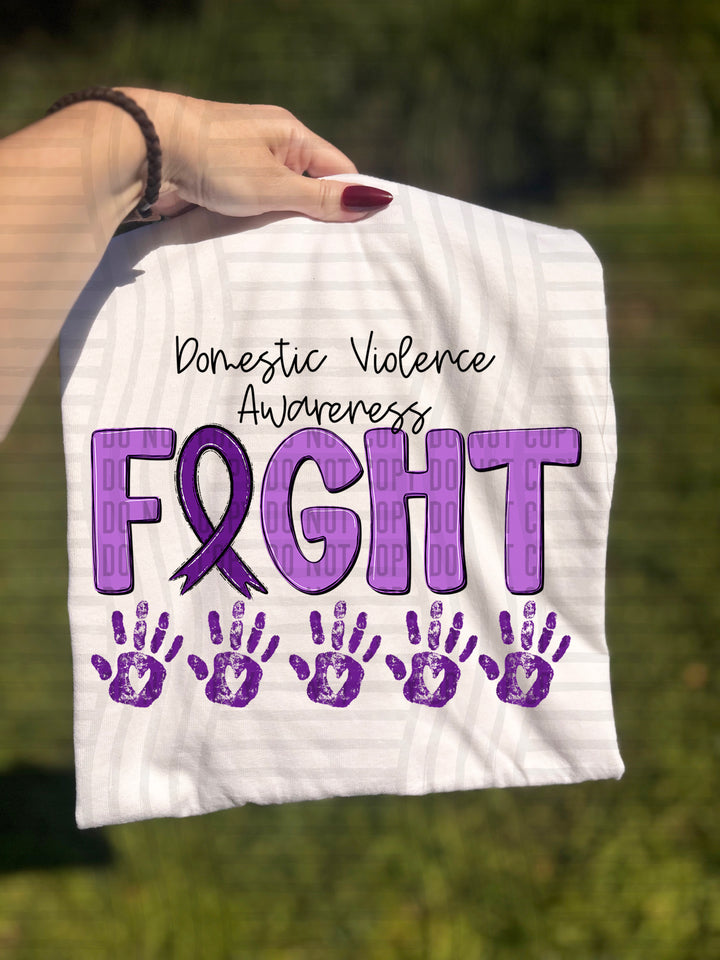 DV Awareness DTF Print