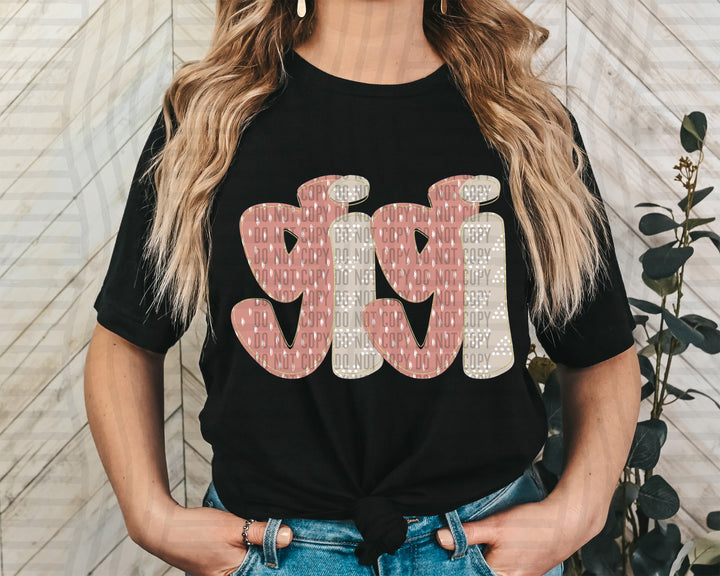 Boho Namea DTF Print