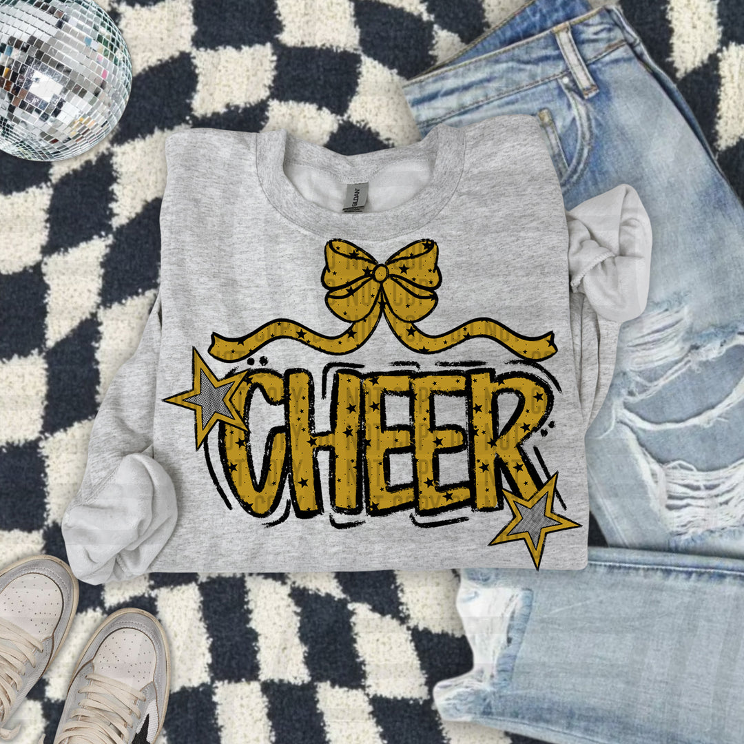 Cheer Bow DTF Print