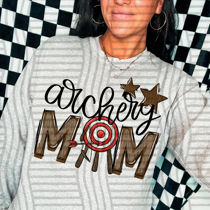 Sports Mom Archery DTF Print