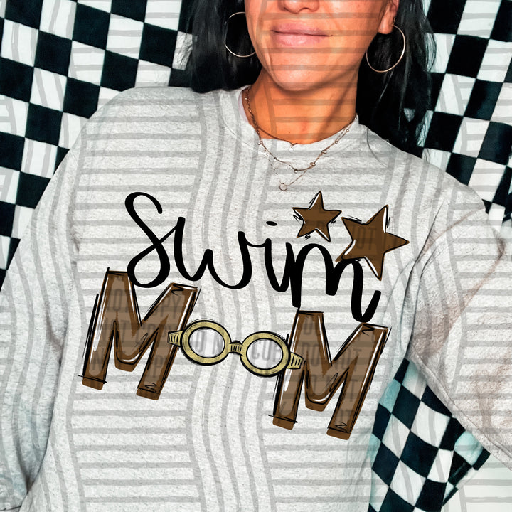 Sports Mom Swim DTF Print
