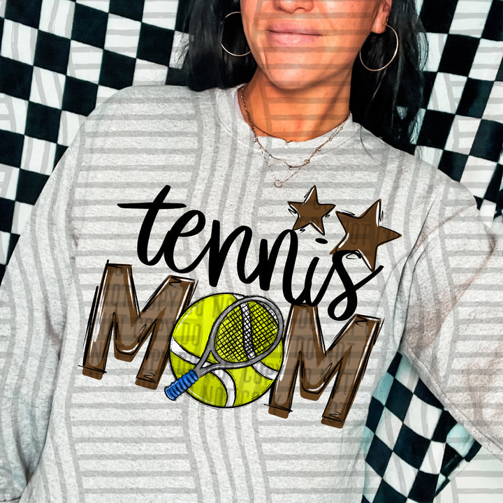 Sports Mom Tennis DTF Print