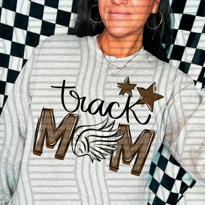 Sports Mom Track DTF Print