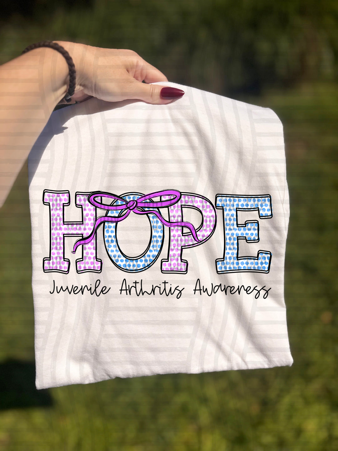 Juvenile Arthritis Awareness DTF Print