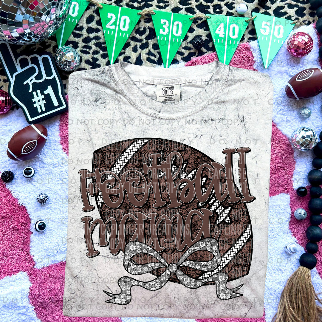 Mama Lace Sports Ball DTF Print