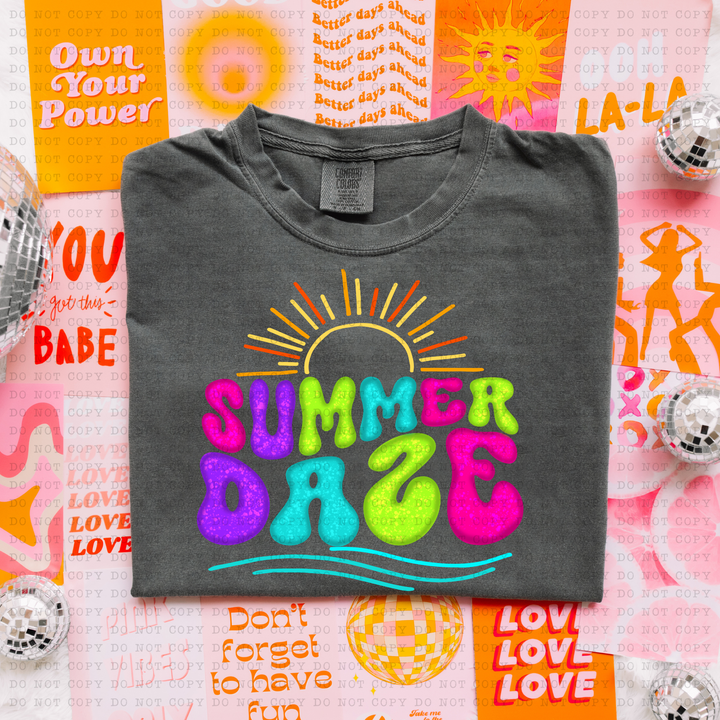 Summer Daze DTF Print