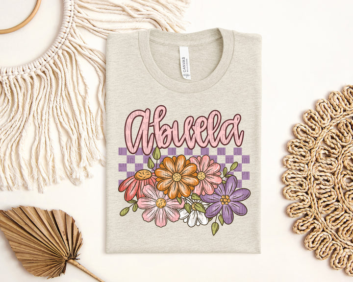 Floral Mothers Names DTF Print
