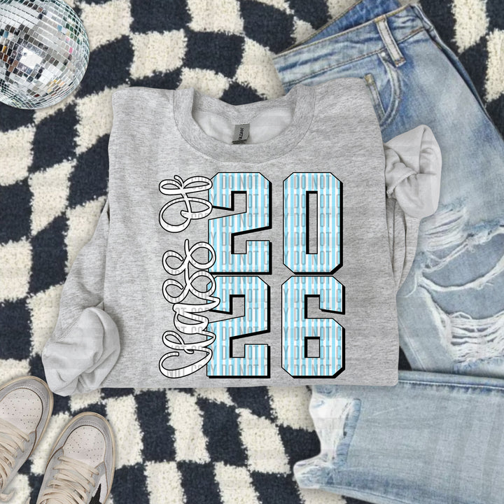 Class Of 2026 Seersucker DTF Print